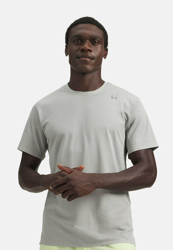 Under Armour HALO VENT - Sports T-shirt - titanium
