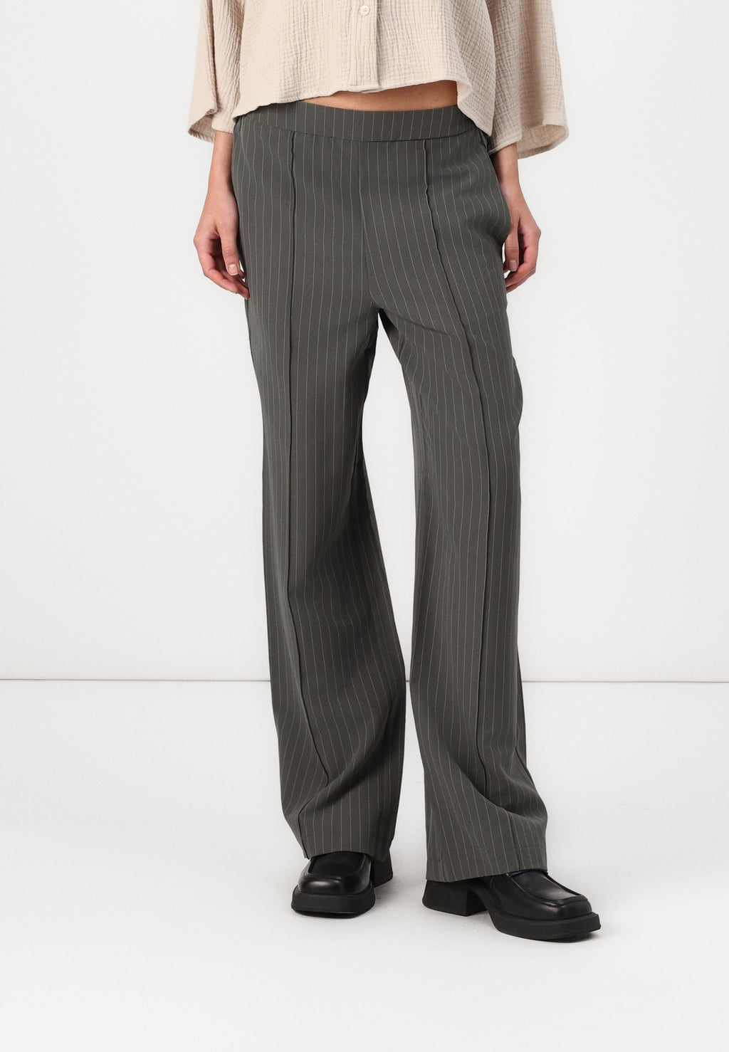 Pieces Wide-leg PCBOZZY Striped