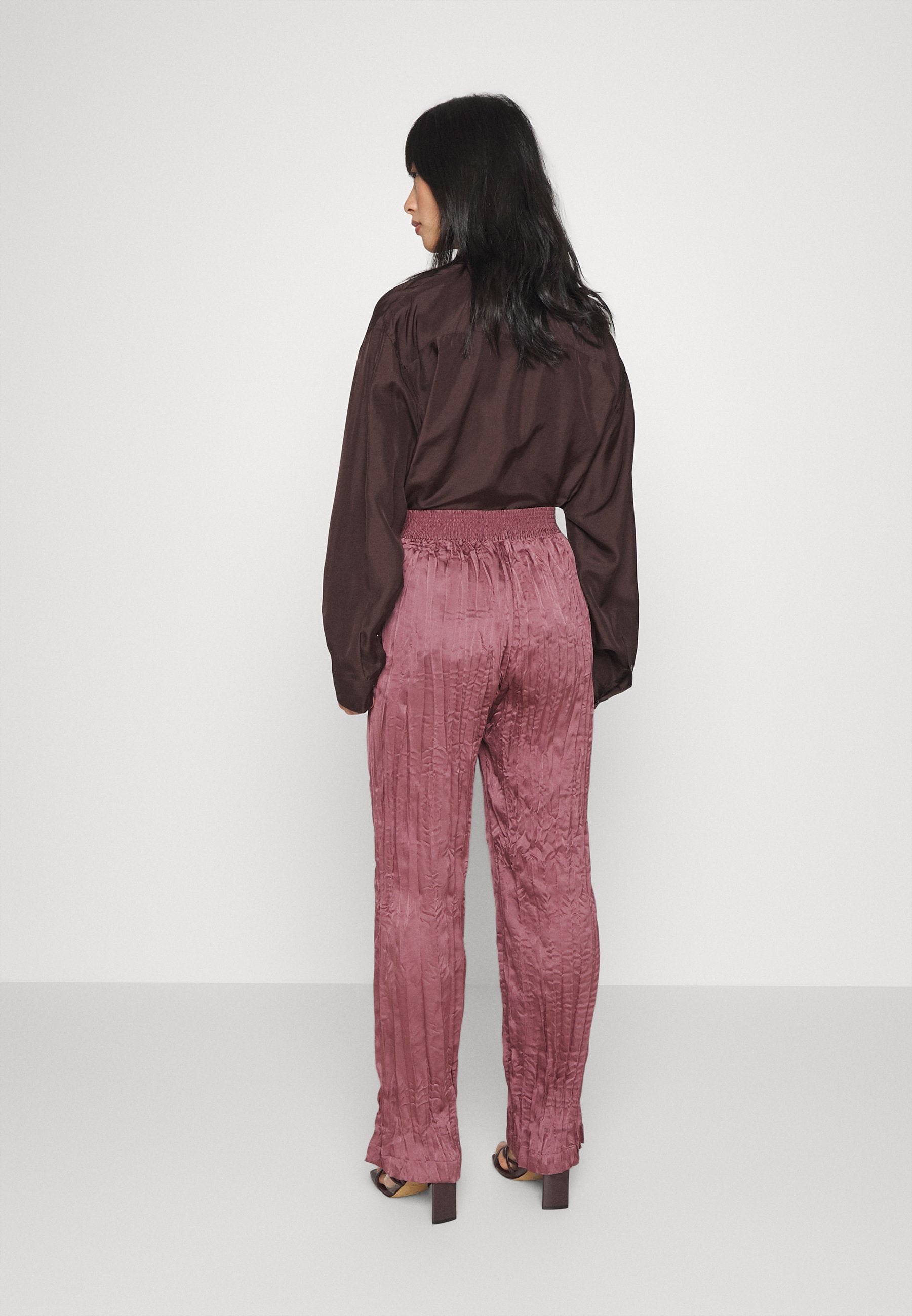 Gina Tricot Petite EBONY TROUSERS