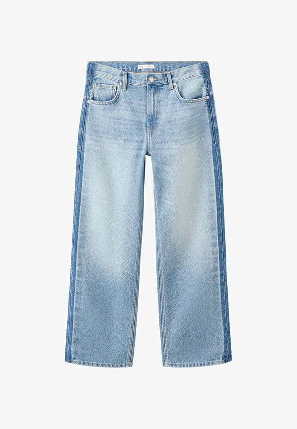 Mango ADULT - Relaxed fit jeans - light blue