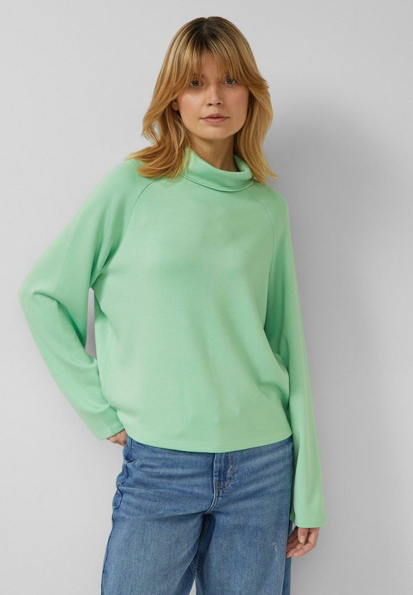 s.Oliver SWEATSHIRT - Sweatshirt - hellgrün