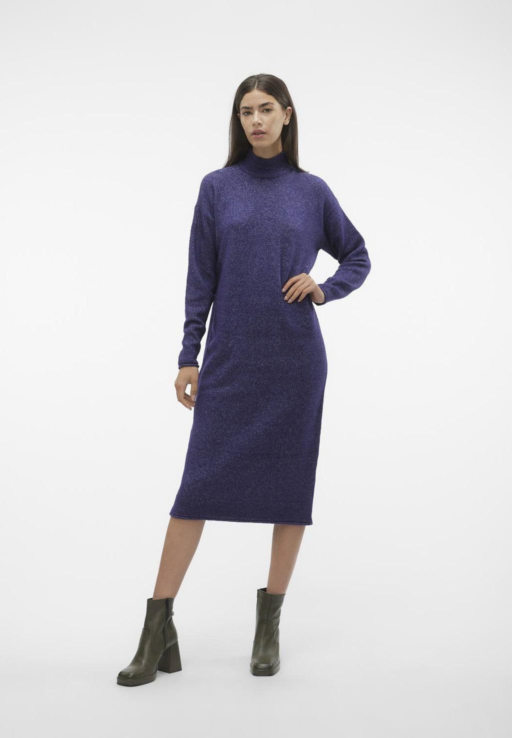 Vero Moda VMKADEN HIGHNECK CALF DRESS