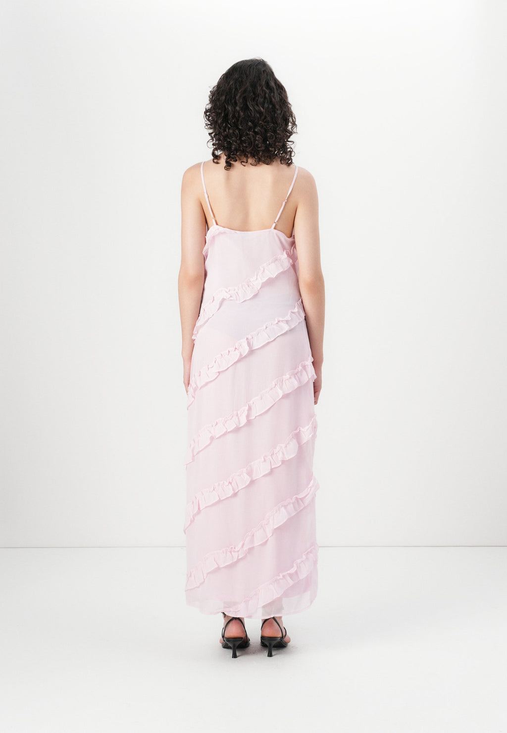 Pieces PCTWIRL MAXI STRAP DRESS