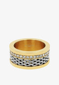 TOM TAILOR Ring - gold-coloured
