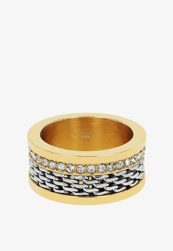 TOM TAILOR Ring - gold-coloured