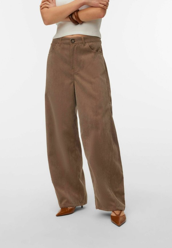 Vero Moda Tailored VMKAITLIN High waist - Wide Leg - fossil