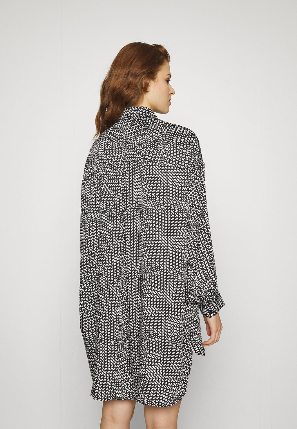 Glamorous RELAXED SHIRT DRESS WITH LONG SLEEVES