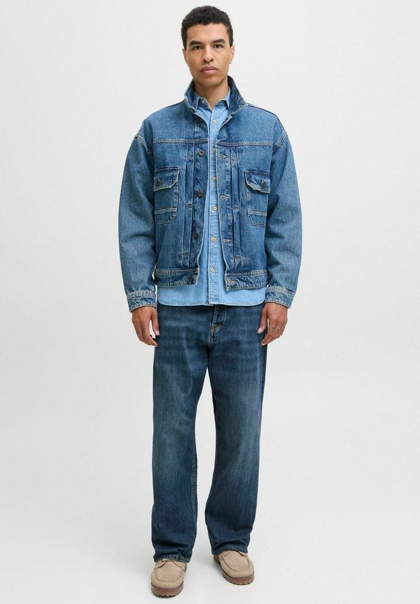 Jack & Jones Extra gy fit JJIRON JJORIGINAL AKM 498 - Relaxed fit jeans - blue denim