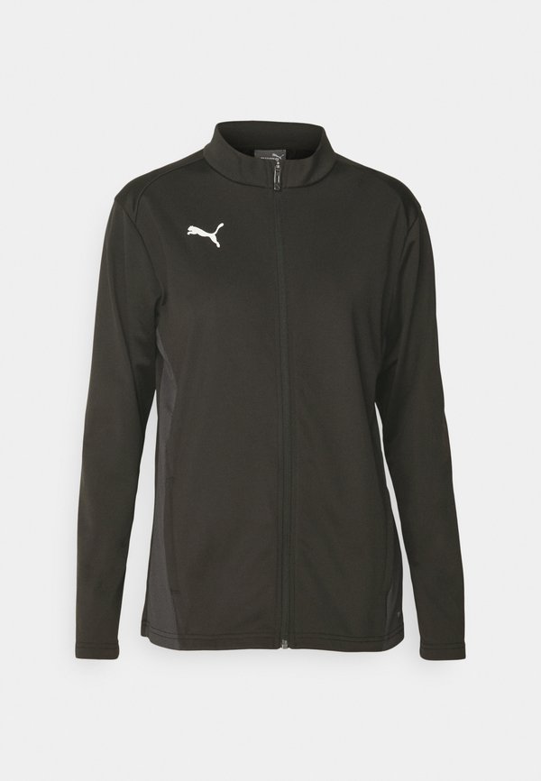 Puma TEAMGOAL TRAINING JACKET - Training jacket - puma black/puma white/flat dark gray