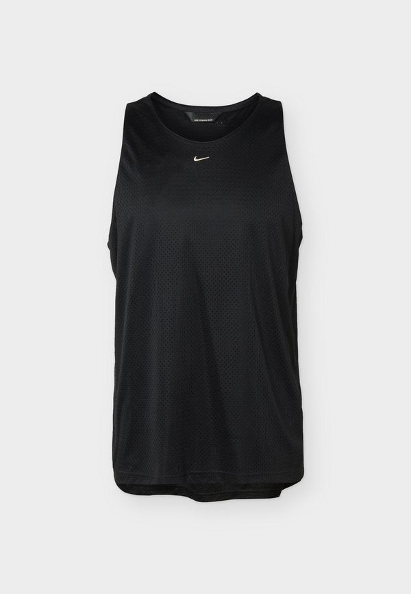 Nike Performance PRACTICE MESH JERSEY - Top - black/pale ivory