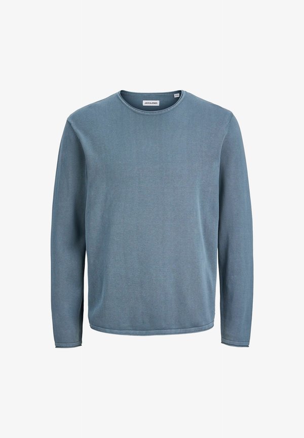 Jack & Jones JJELEO KNIT CREW NECK NOOS - Jumper - blue mirage