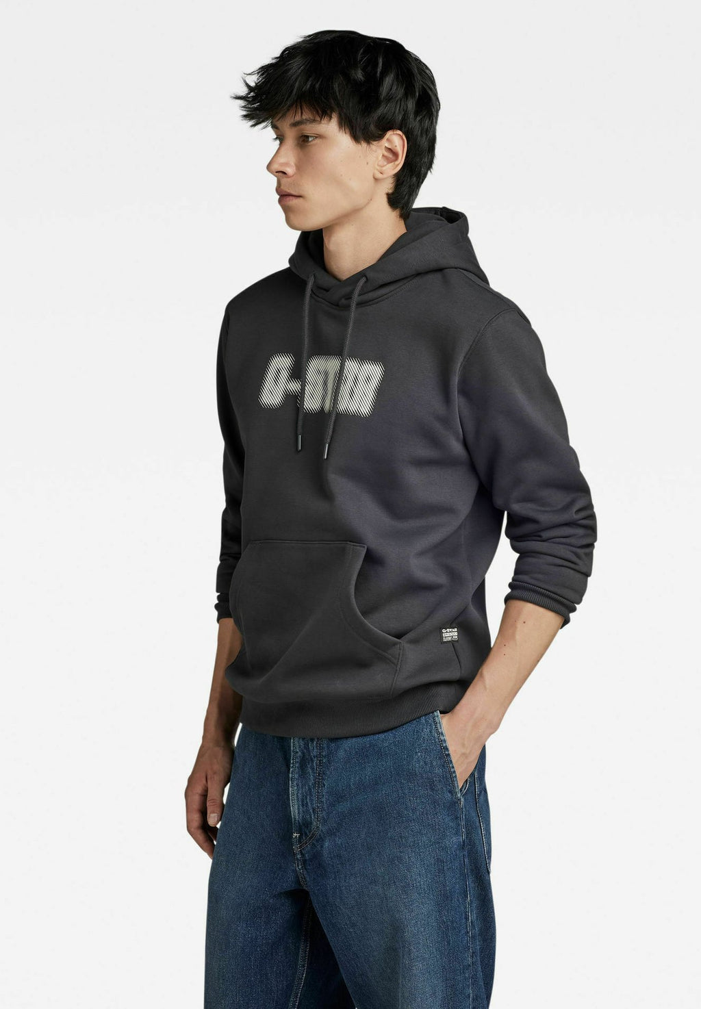 G-STAR DOTTED HOODED
