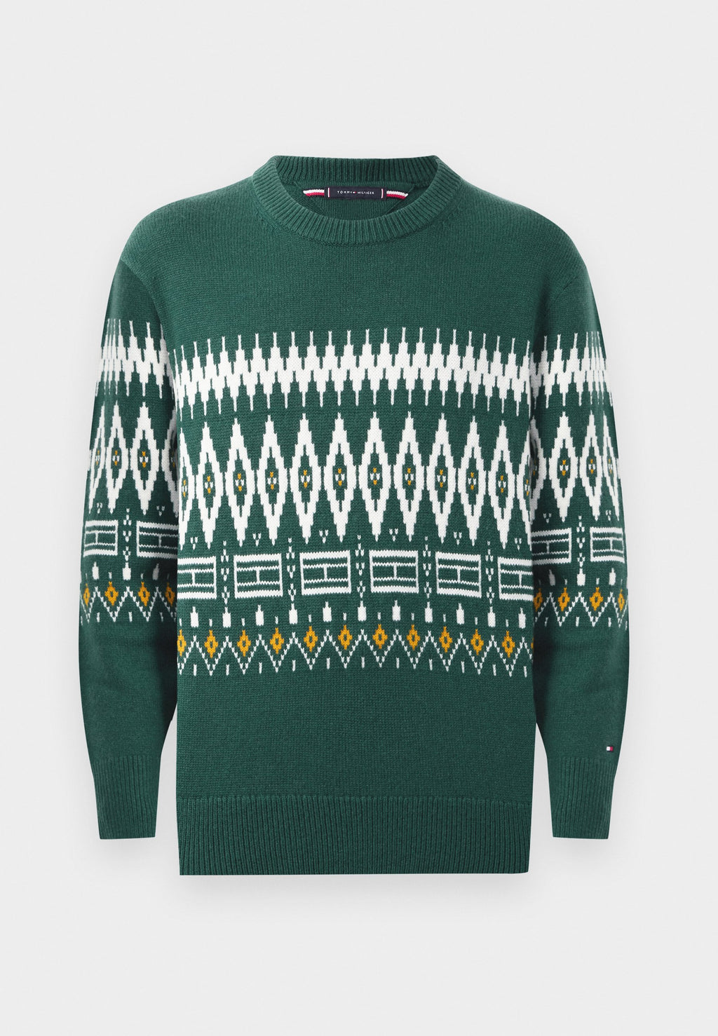 PLACED FAIRISLE BLEND CREW UNISEX Media 1