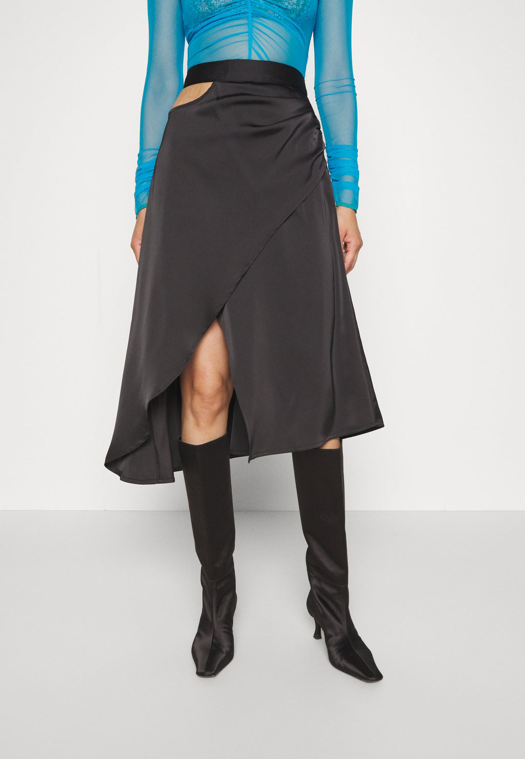 Han Kjøbenhavn SLIT LONG DRAPE SKIRT