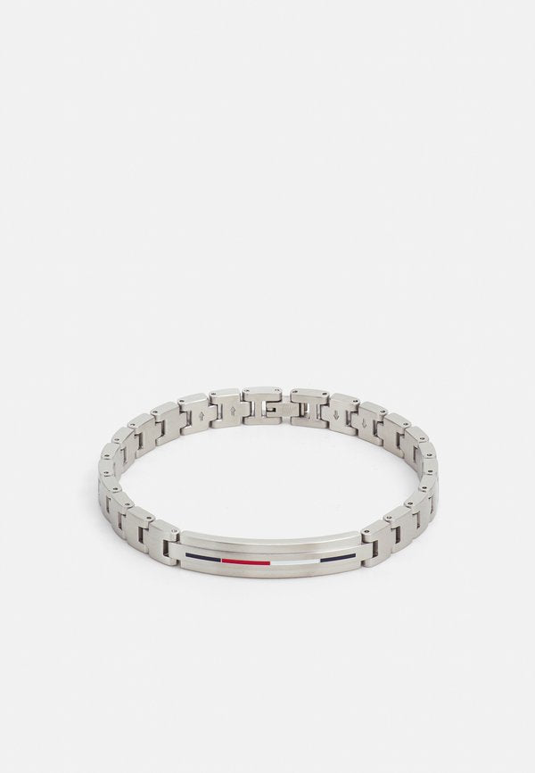 Tommy Hilfiger ICONIC BRACELET - Bracelet - silver-coloured