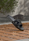 Tommy Hilfiger MONOGRAM POOL SLIDE - Mules - black