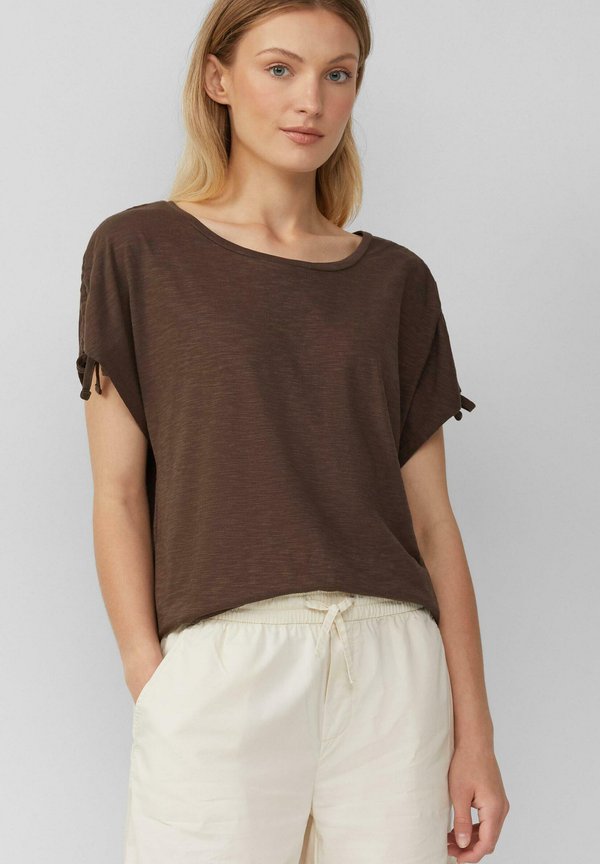 s.Oliver Basic T-shirt - mokka