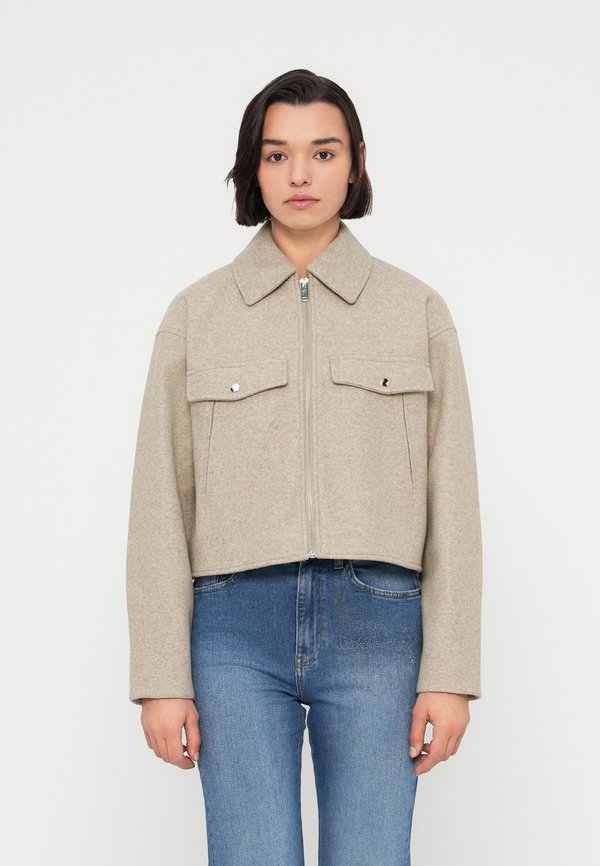 Vero Moda VMFORTUNEFREJ - Light jacket - silver mink detail:melange