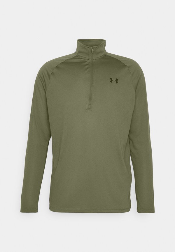 Under Armour TECH - Long sleeved top - marine green/black