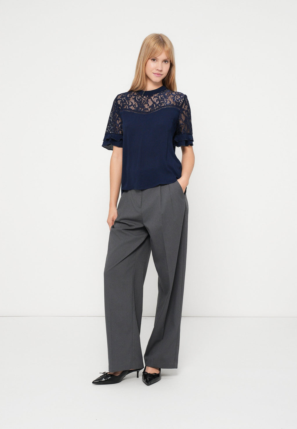 VILA VISHIMMER HIGH NECK