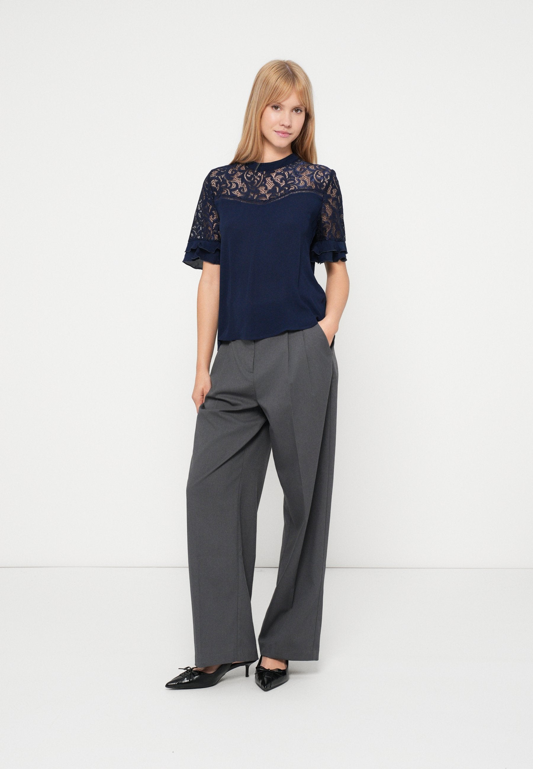 VILA VISHIMMER HIGH NECK