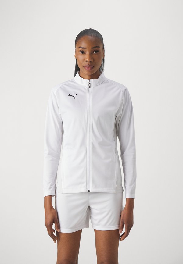 Puma TEAMGOAL TRAINING JACKET - Training jacket - white/feather gray