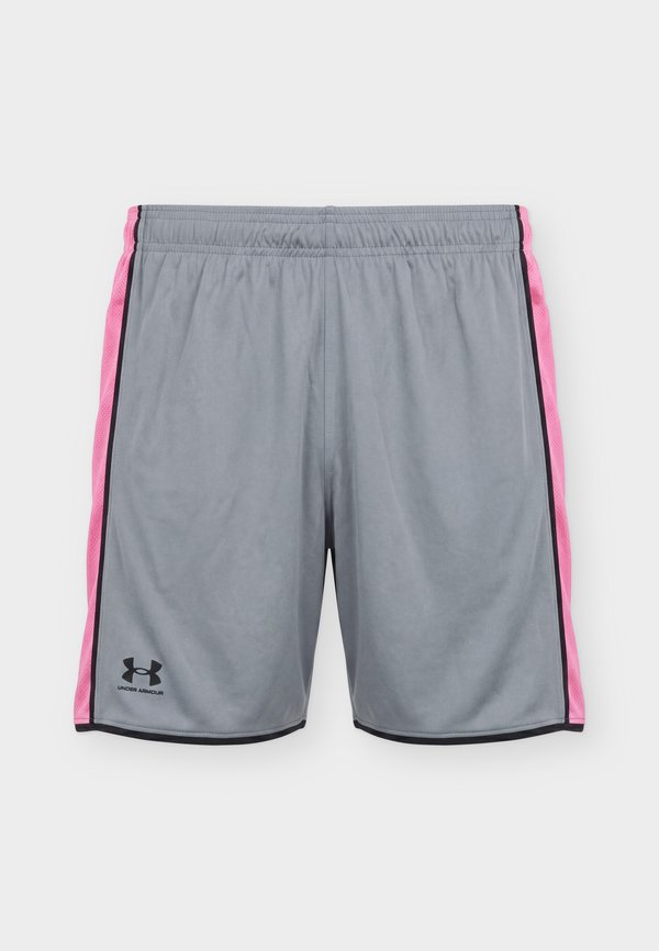 Under Armour CHALLENGER TRAIN - Sports shorts - titan gray/pink frenzy/black