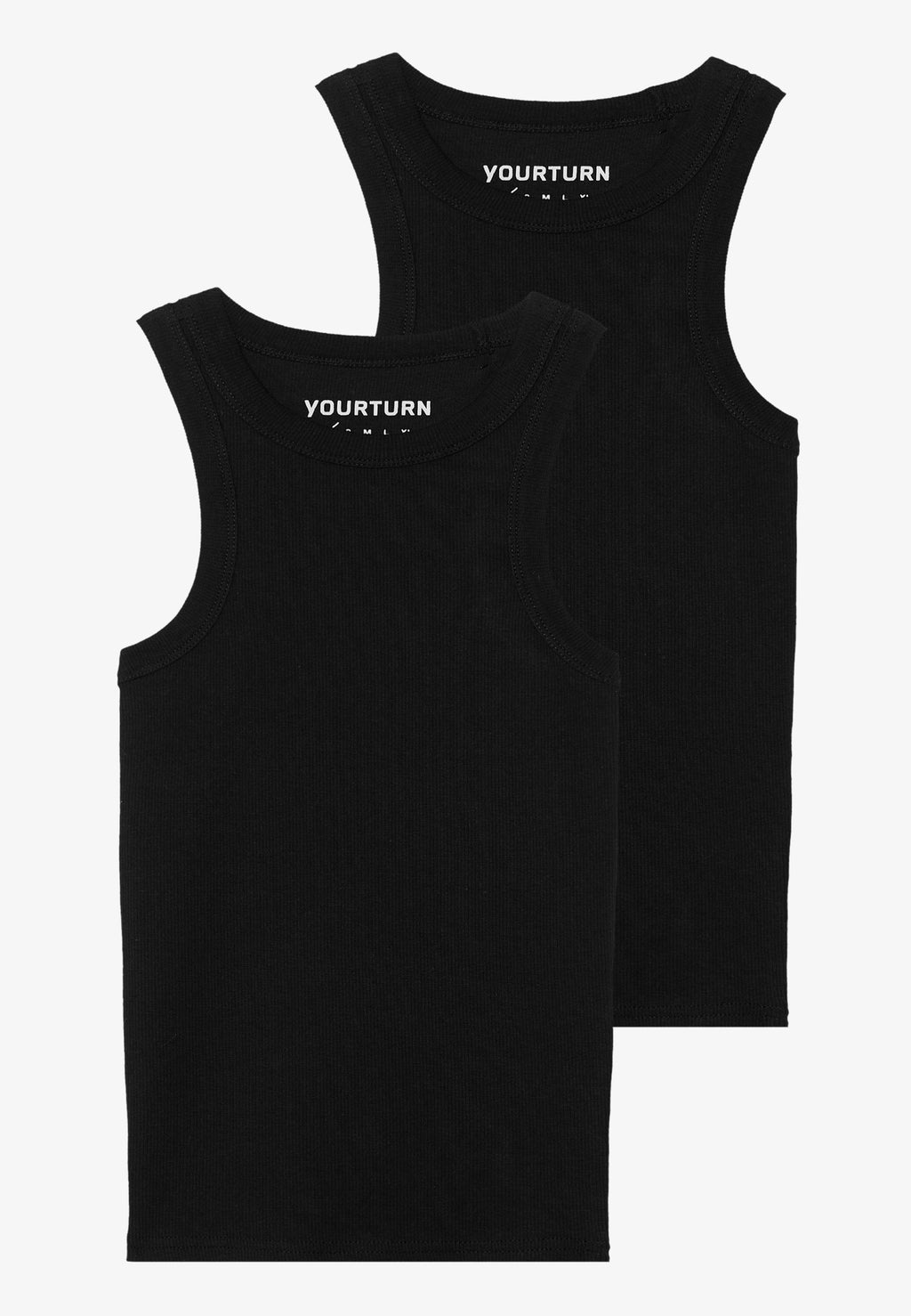 YOURTURN 2PACK MUSCLE FIT TANK