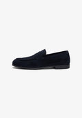 Tommy Hilfiger SUEDE FLEXIBLE LOAFERS - Slip-ons - desert sky