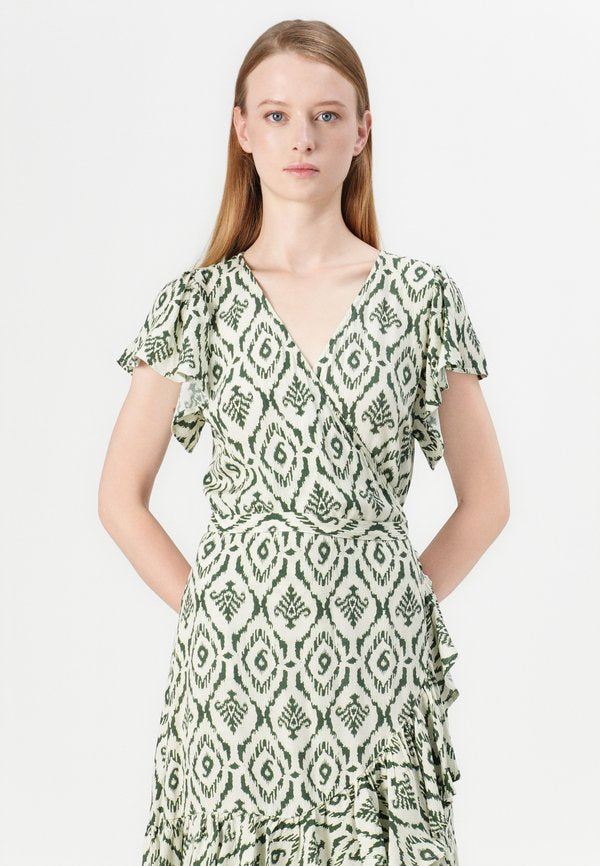 VILA VINOKA WRAP DRESS