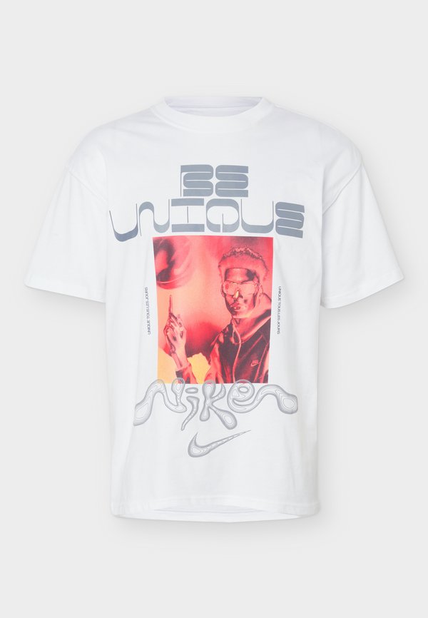 Nike Performance TEE M90 SIG LOOSE - Print T-shirt - white