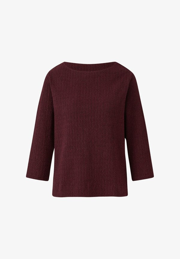 s.Oliver T-SHIRT - Jumper - bordeaux