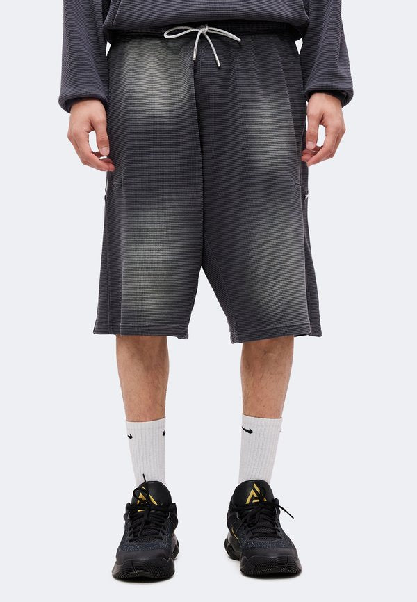Nike Performance JA MORANT WAFFLE 14IN - Sports shorts - black