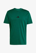 adidas Sportswear Basic T-shirt - collegiate green/black