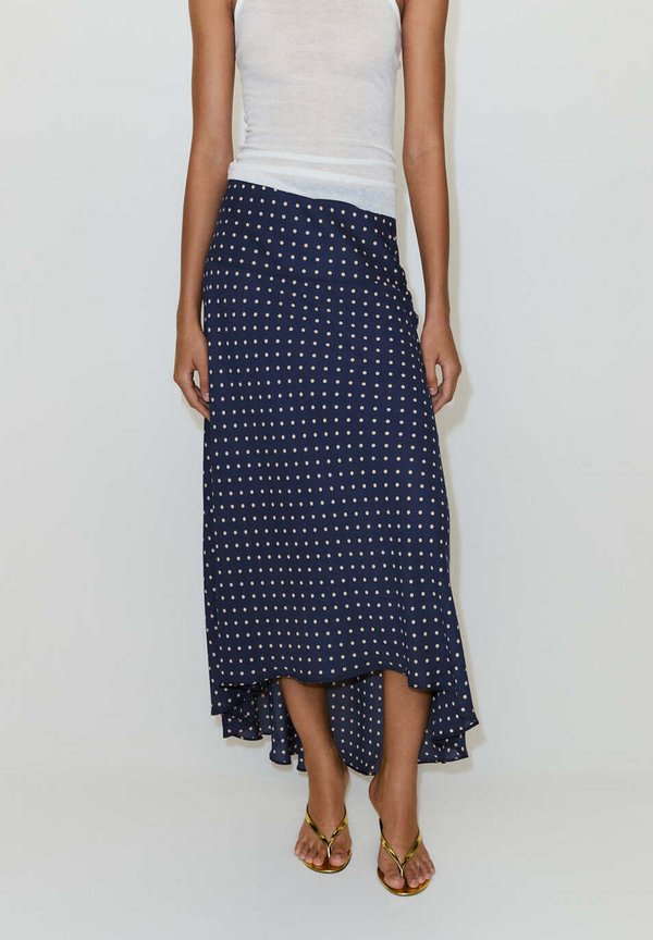 Mango ADULT - Maxi skirt - royal blue