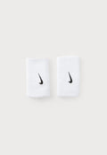 Nike Performance CLASSIC DOUBLEWIDE WRISTBANDS UNISEX 2 PACK - Sweatband - white/black