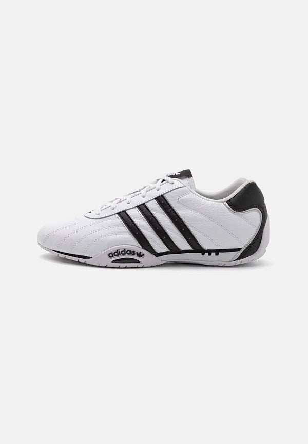 adidas Originals ADIRACER LO UNISEX - Trainers - footwear white/core black/silver metallic