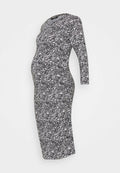 Supermom DRESS ANIMALBLACK