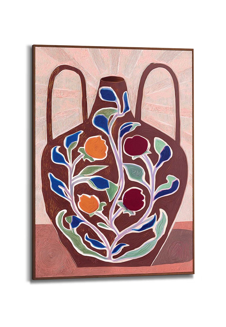Orange Wallz CONTRAST VASE