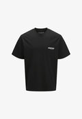 Jack & Jones Plus Size Backprintet - Print T-shirt - black