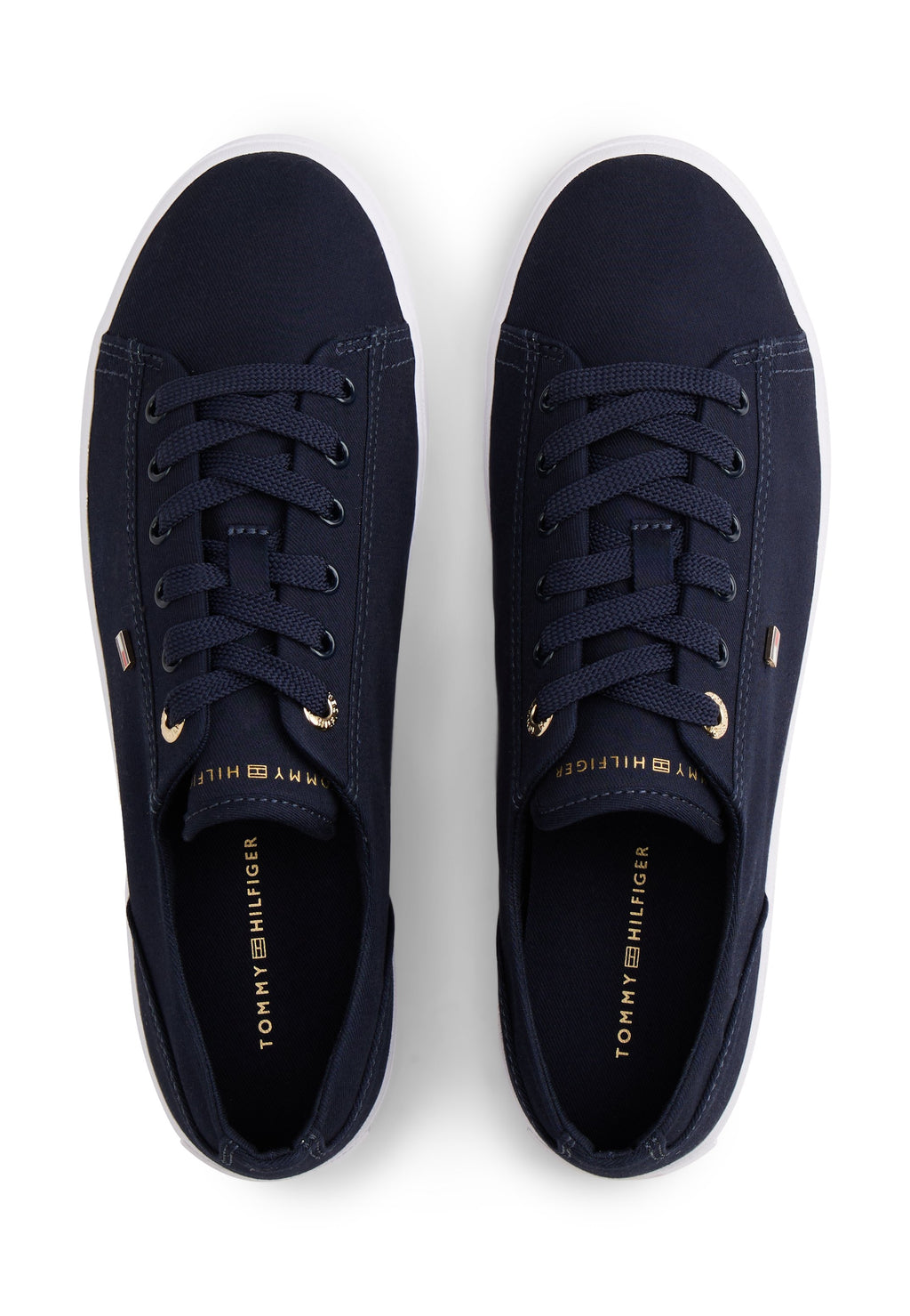 ENAMEL FLAG CANVAS TRAINERS Media 4