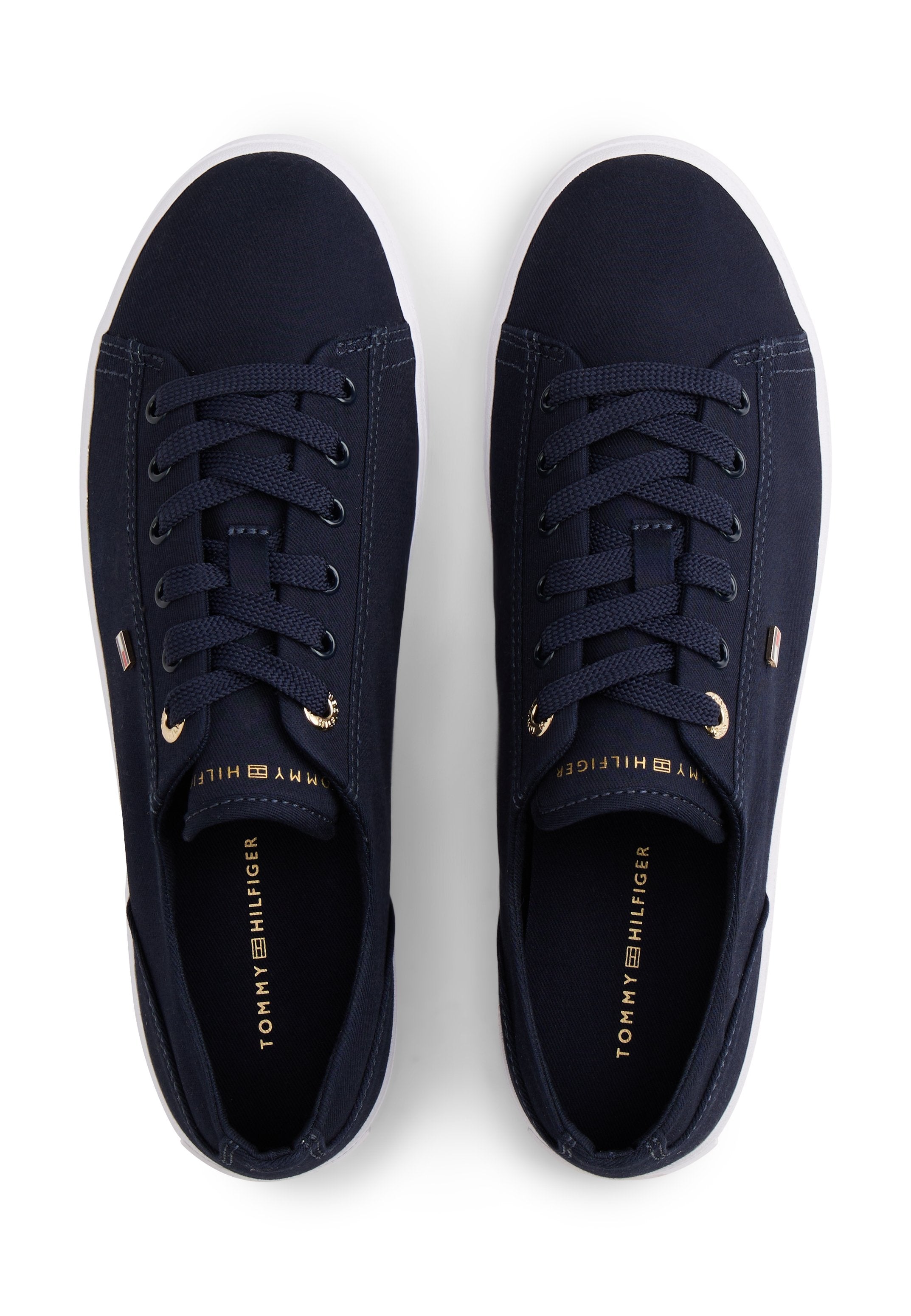 ENAMEL FLAG CANVAS TRAINERS Media 4