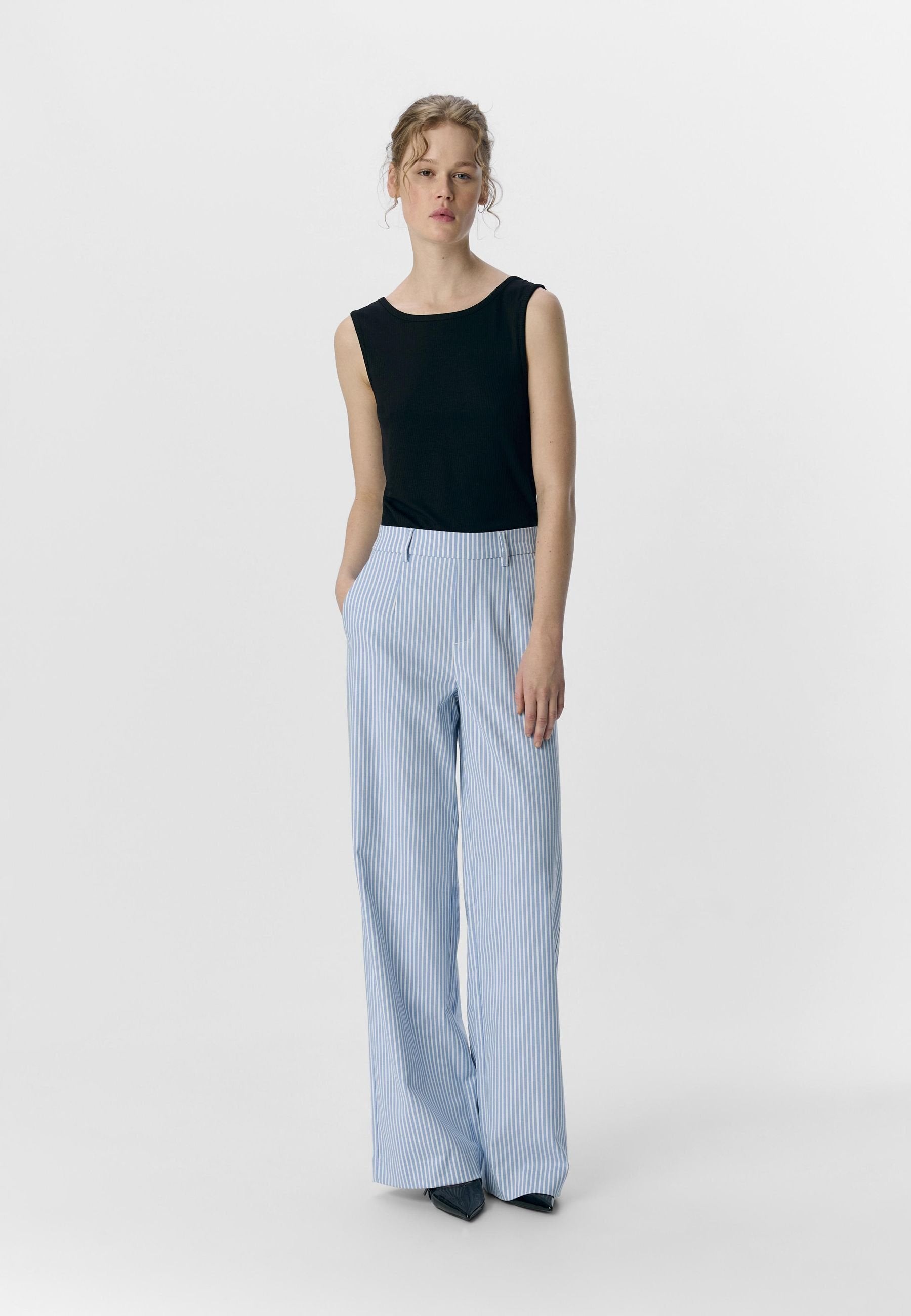 Object OBJLISA WIDE PANT AOP NOOS