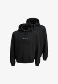 Jack & Jones 2ER PACK - Hoodie - schwarz