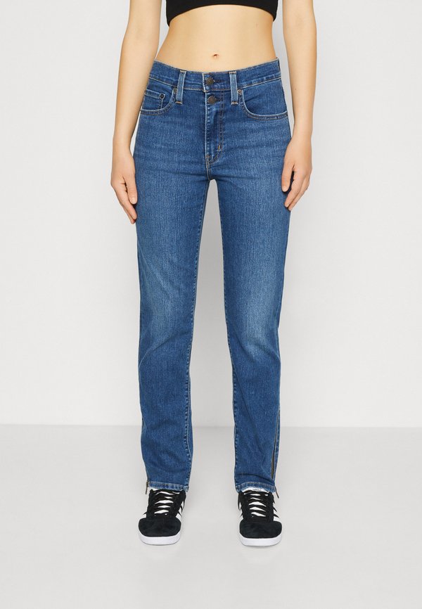 Levi's® 724™ BUTTON SHANK - Straight leg jeans - all zipped up