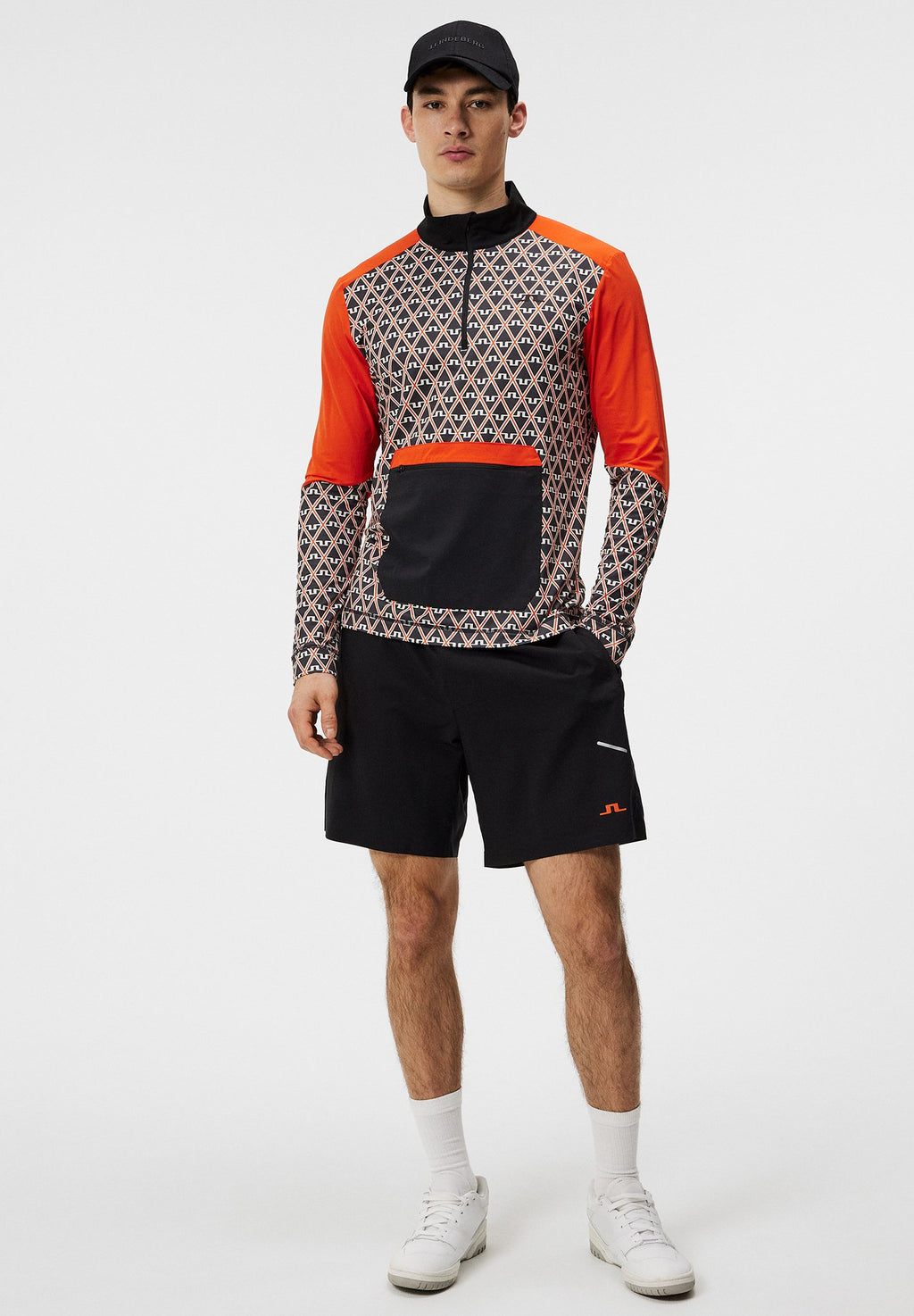 J.LINDEBERG Sports MATIAS PRINT MID LAYER