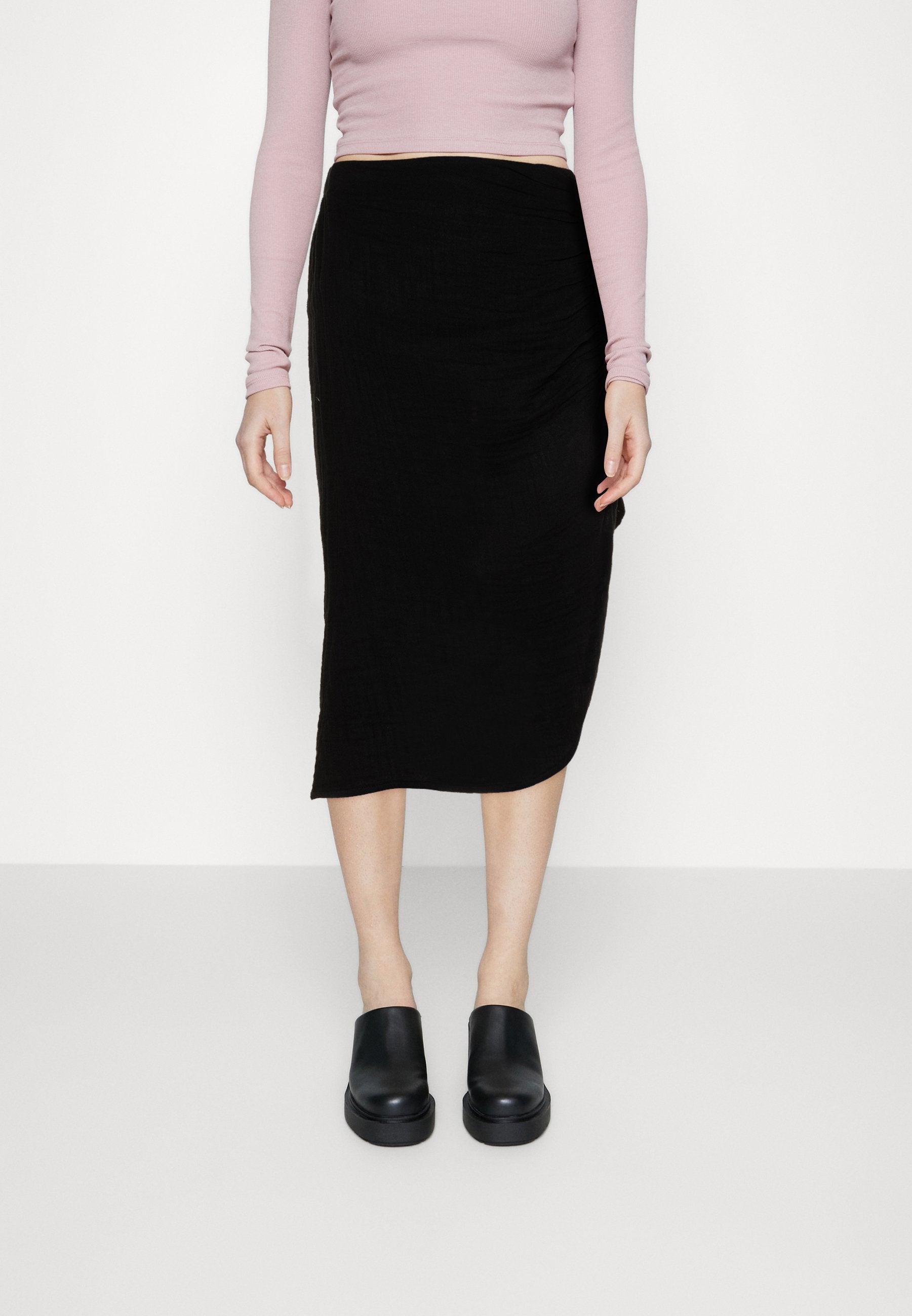 Pieces PCSTINA HIGH SLIT SKIRT