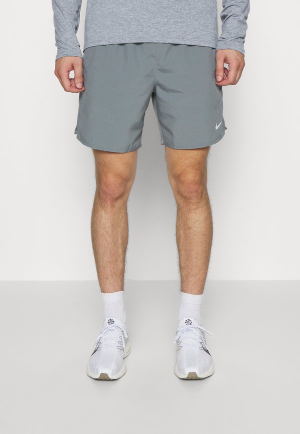 Nike Performance CHALLENGER SHORT - Sports shorts - smoke grey smoke grey black reflective silv
