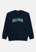 LOGO TERRY CREW NECK SWEATSHIRT Media 1