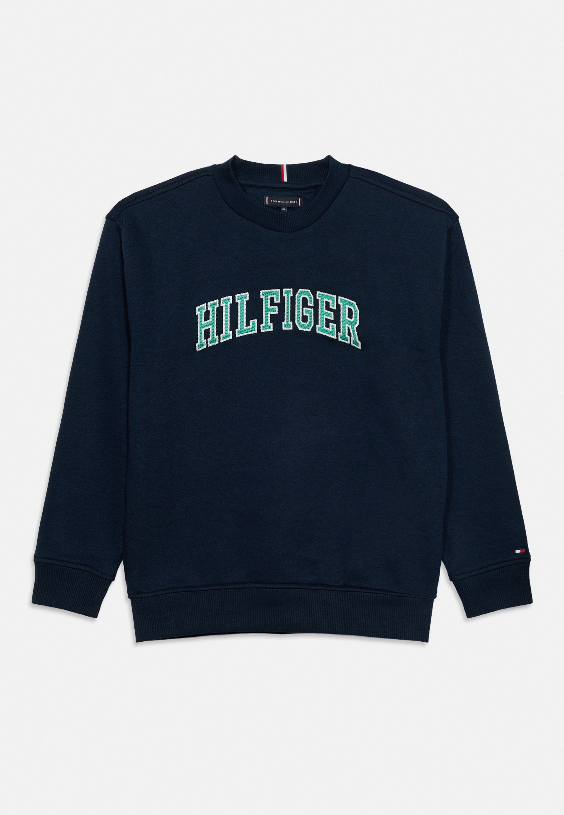 LOGO TERRY CREW NECK SWEATSHIRT Media 1